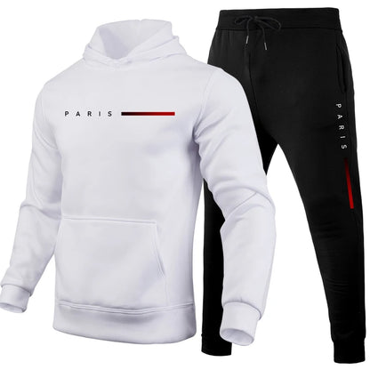 [ACHETEZ-EN 1, OBTENEZ-EN 2] Velvestyle - Ensemble de Survêtement Homme à Imprimé Haute Qualité - Sweat et Pantalon